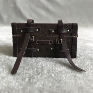 Styled Leather Suitcase
