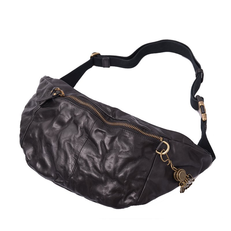 Men's Head Leather Shoulder Bag - Image 2