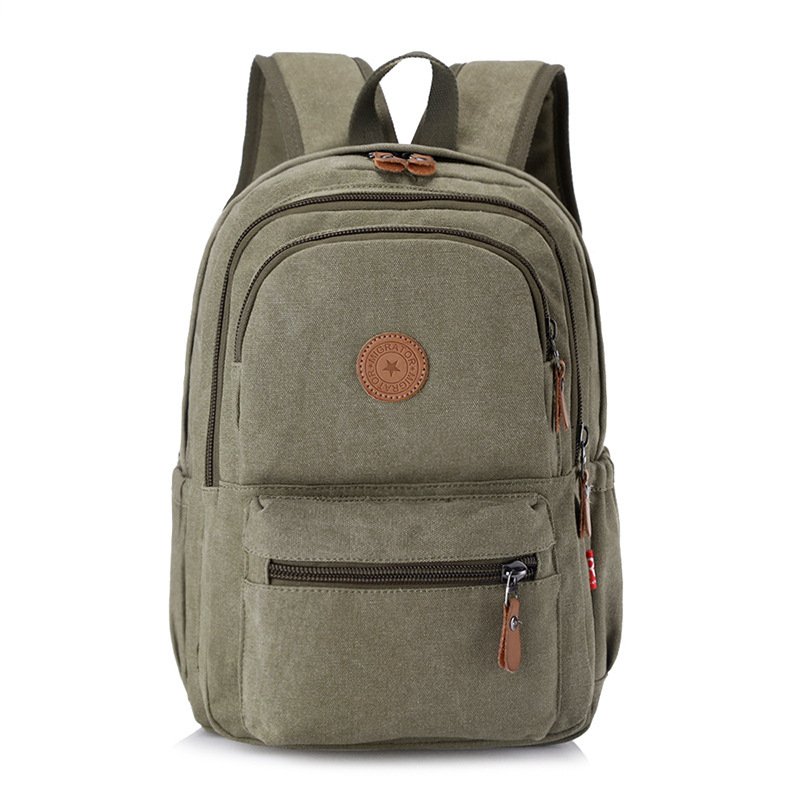 Casual Canvas Backpack - Image 3