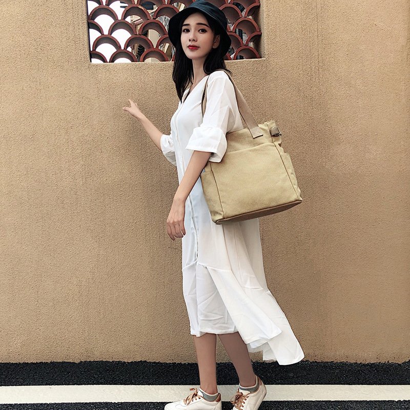 Casual Retro One-shoulder - Image 9
